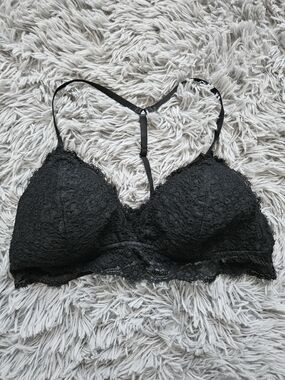 Aries Lace Bralette - Black
